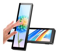 Monitor touchscreen da 8,8 pollici aggiornato, display della temperatura del PC, display del pannello del sensore del PC, mini schermo USB IPS per Raspberry Pi, AIDA64 CPU RAM Data Monitor ARGB