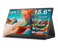 Monitor Touchscreen UPERFECT 15,6 Pollici 10 Tocchi 16,7M Colori Portatile