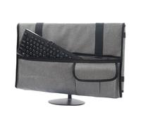 Monitor Travel Case, Protective Monitor Carrying Sleeve, Adjustable Computer Cover for Display Screen Protection, Dustproof Padded Bag, Work Travel Tech Trip Accessories