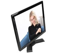 Monitor TV per Computer Portatile, VGA AV BNC Ingresso CC USB Monitor LCD da 19 Pollici Interfaccia Multimediale HD per il Monitoraggio della Telecamera di Sicurezza (Spina UE)