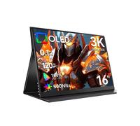 Monitor Uperfect 16" UltraHD 3K 120Hz IPS Freesync VESA Portatile