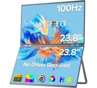 Monitor Uperfect 23,8" Full HD 100Hz IPS Dual Screen USB-C Rotazione 360° VESA