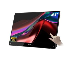 Monitor Verbatim Portable 15.6" FullHD IPS Touch 10ms HDR FreeSync
