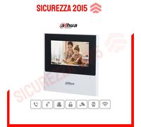 Monitor videocitofonico interno IP/Wi-Fi PoE touchscreen capacitivo TFT da 4,3″