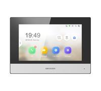 HIKVISION DS-KH6320Y-WTE2.VideoIntercom Display 7"Touch 2-Fili Nero wi-fi Ris.1024x600