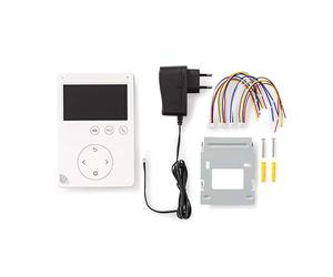 monitor videocitofono video a colori per porte 4,3 collegabile a TVL CCTV
