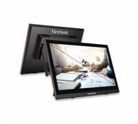 Viewsonic TD1630-3 Monitor PC 39,6 cm (15.6") 1366 x 768 Pixel HD LCD Touch screen Multi utente Nero