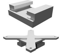 Monitor Wall Mount Bracket for 100mm VESA - Universal Display Support Stand