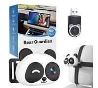 Monitor wireless per auto per bambini, visione notturna a infrarossi 1080p, grandangolo a 150 gradi, telecamera wireless per auto, per viaggi, pendolari quotidiani, viaggi su strada, guida a lunga
