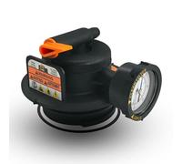 Monitora facilmente l'efficienza del filtro con gruppo manometro integrato