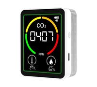 Monitoraggio della qualità 'aria interna - Sensore digitale per temperatura e umidità - Monitoraggio della qualità 'aria in casa | Per casa, interni, camera da, dormitorio, hotel, viaggi