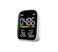 Monitoraggio della qualità dell'aria, CO2 Monitor 400-5000PPM Carbon Dioxide NDIR Sensor Air Quality 70 * 84 * 35 Mm per casa, ufficio(WIFI-3 in 1)