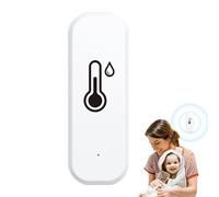 Monitoraggio della temperatura WiFi - Sensore di umidità intelligente wireless | Alta precisione, per la casa, telecomando, avviso di notifica delle app per interni ed esterni