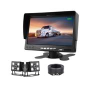 Monitoraggio dell'automobile Vista posteriore Telecamera Vision Night Vision Display Impermeabile Assistenza for il parcheggio Assistenza for il parcheggio Autobus for Bus RV(With 1 Cam 15M)