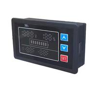 Monitoraggio Energetico Display A LED Misuratore Di Tensione Indicatore Della Capacità Batteria Rilevatore Carica Al Litio Impermeabile Con Funzione Controllo Temperatura