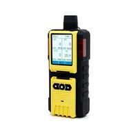 Monitoraggio intelligente del gas, Pompaggio Rilevatore di gas 4 in 1 Multifunzionale Portatile EX H2S CO O2 Quattro metodi di allarme Rilevatore di allarme a prova di esplosione