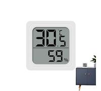 Monitoraggio 'umidità | Visualizzazione umidità e temperatura, sensore portatile, monitor di temperatura e umidità con design compatto per il monitoraggio del clima a casa, ufficio