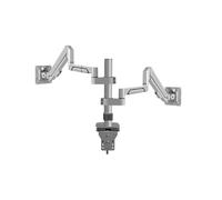 Monitorare la staffa a sbalzo della pressione 'aria a doppio schermo superiore e inferiore Regolazione da 24/27/32 pollici 27GP95R(Gray 30 cm column)