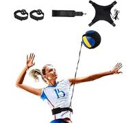 Monivi Attrezzatura per allenamento pallavolo, migliora le tue abilità con la pratica da solo, ripetizioni realistiche e design regolabile, perfetto per giocatori di pallavolo di tutti i livelli e