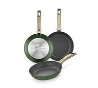 Monix Amazonia | Set di 3 padelle 18-22-26 cm, alluminio forgiato