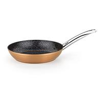 Monix Cooper Padella Antiaderente con effetto pietra, Adatta a Tutti i Piani Cottura, Anche a Induzione, Alluminio Forgiato, 26 cm
