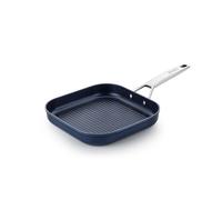 MONIX Diamond | Bistecchiera 28 cm con coste, alluminio forgiato, fondo full ind
