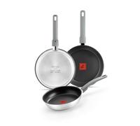 MONIX Elite Non Stick | Set di 3 padelle 20-24-26 cm