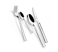 Monix Set di 24 Posate in Acciaio Inox con Coltelli per Bistecca
