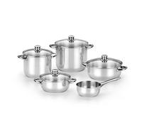 Set Di Pentole Monix Optima 5 Pezzi In Acciaio Inossidabile