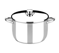 MONIX Optima | Pentola 20 cm con coperchio di acciaio inossidabile 18/10