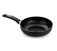 Monix Resistent Plus | Wok per saltare, Alluminio, Grigio Scuro Antracite, 28 cm