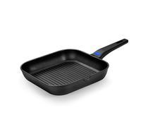 MONIX Solid+ | Bistecchiera con righe quadrato 24 cm di alluminio fuso con antiaderente
