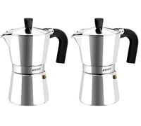 Monix Vitro Express | Caffettiera 6 Tazze (Confezione da 2)