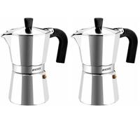 Monix Vitro Express | Caffettiera 9 Tazze (Confezione da 2)