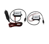 MONIZMVC Convertitore USB Step-Down DC DC 12V 24V 36V 48V 60V 72V a 5 Volt 3A 15W da 8-90V a 5V con caricabatteria for Auto(Dual Ear USB)