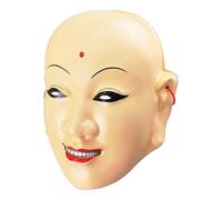 Monk Face Cover - Horror Movie cover, Masquerade Cosplay Visor Shell | Lightweight Reusable PVC Material Structure | Horror Movie Mardi Cosplay Birthday Adults, Easy Breathing Clear Vision Disguis