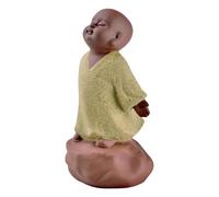 Monk Tea Pet Ornament Desktop Buddha Statue Mini Monk Ornament Monk Statue