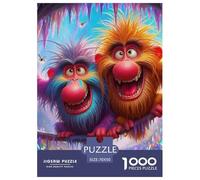 Monkey 1000 Pezzi Puzzle Regali Di Festa Animal A Partire Dai 14 Anni Qualità Premium Sfide Extra Divertenti Intrattenimento Creativo 70x50cm/1000pcs