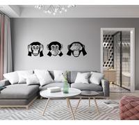 MONKEY - Adesivo murale wall sticker in vinile 40x150 cm