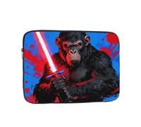 Monkey and Sword - Custodia per computer portatile da 15", borsa per il trasporto