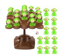 Monkey Balance Game - Interactive Stacking Toys - Balance Tree Desktop Game, Kids Boys Girls Preschoolers Kindergarten Home School Party Birthday Daycare Centers Family Night