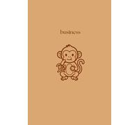 Monkey Business: Cute monkey themed notebook