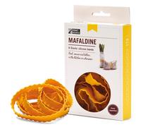 Monkey Business Mafaldine Pasta-Design - Fasce elastiche super resistenti per la cucina o in viaggio (Mafaldine, set da 8) (set da 8)