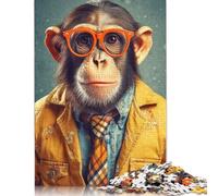 Monkey Business Puzzle Impossible 1000Pcs Decorazione Per La Casa. Rilassamento E Intelligence Per Adulti E Ragazzi Da 14 Anni 1000pcs (75x50cm)