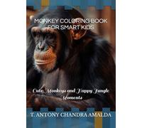 MONKEY COLORING BOOK FOR SMART KIDS
