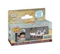 MONKEY D. LUFFY AND THE GOING MERRY ONE PIECE FUNKO POP BITTY
