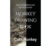 Monkey Drawing Book: Cute Monkey