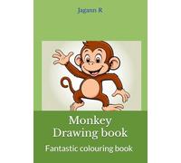 Monkey Drawing book: Fantastic colouring book