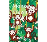 Monkey drawing book for kids