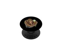 Monkey Funny Animals Baseball Ice Cream Drip Cool PopSockets PopGrip Adesivo